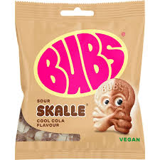 Bubs sour cool cola skalle
